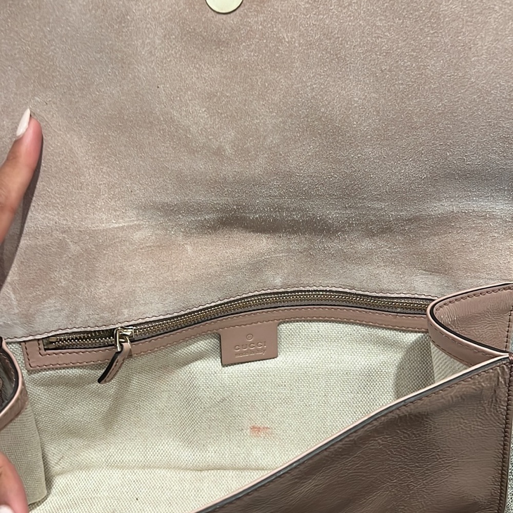 Gucci nude patent leather clutch - Picture 2 of 3